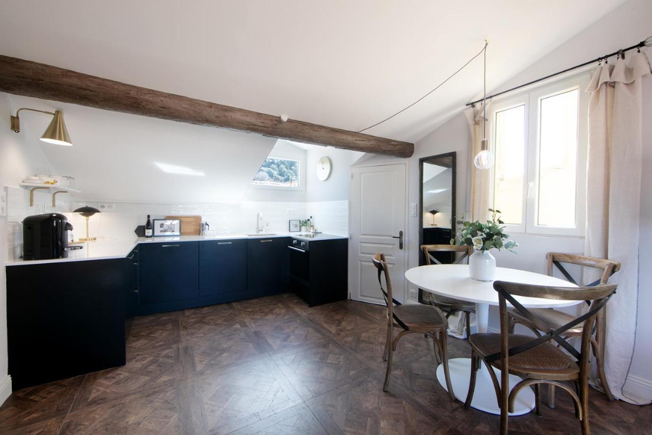 Apartamento Cocoon Loft - Magnifique Loft Sous Toit, Refait A Neuf, Vues Splendides, Clim, Wifi Niza Exterior foto